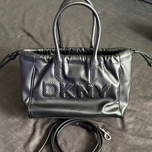 DKNY Black Satchel Bag